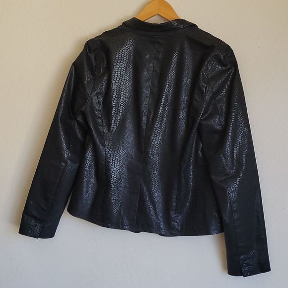 Calvin Klein shimmering jacket size XL/TG/EG - Picture 9 of 11